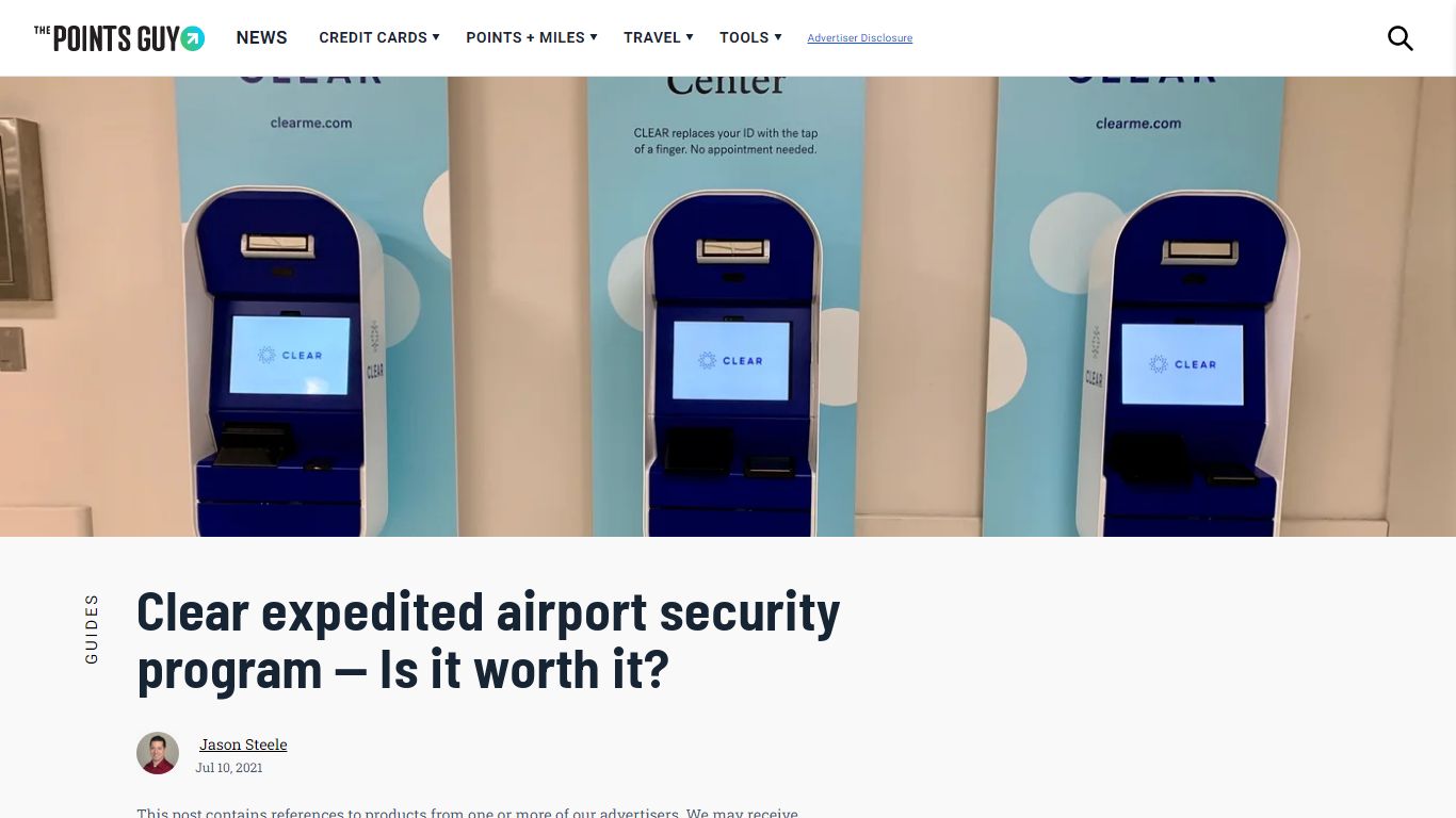 Cost, benefit of Clear expedited airport security — The Points Guy